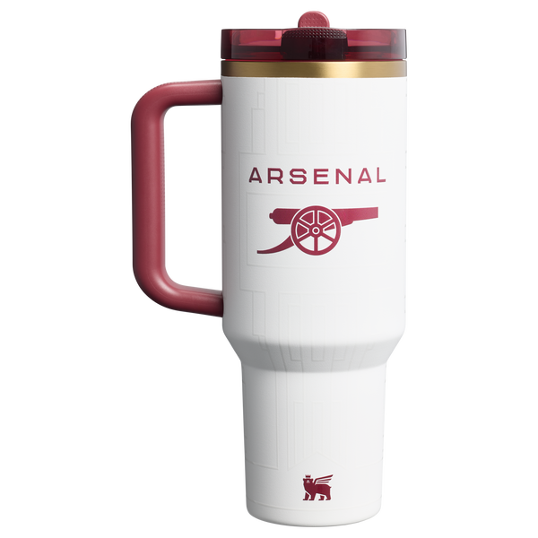 Stanley×Arsenal 40oz Quencher ProTour Arsenal Quencher ProTour Flip Straw Tumbler 40 oz | Stainless