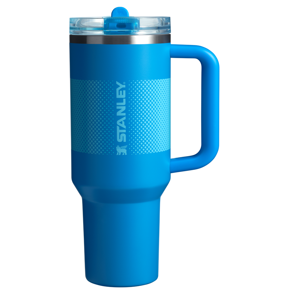 The Stanley Quencher ProTour Flip Straw Tumbler 40 OZ in Azure