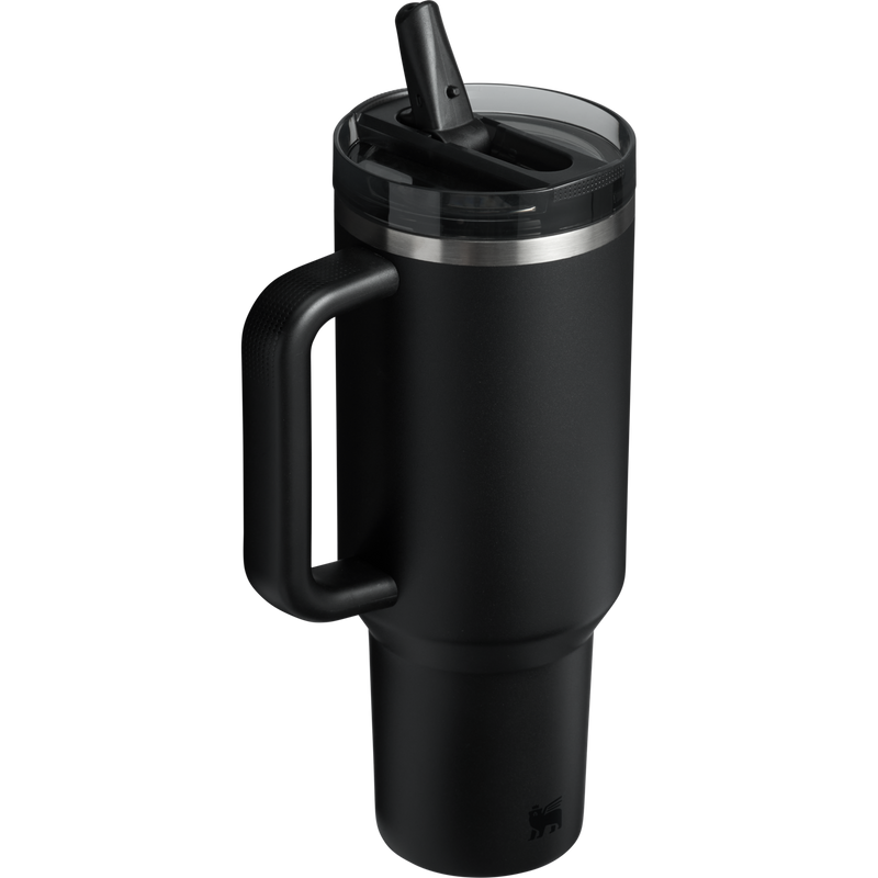 Stanley 1913 The Quencher ProTour Flip Straw Tumbler 40 OZ in Black 2.0 | Back View