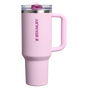 Stanley 40 Oz Quencher ProTour Flip traw Tumbler In Cherry Blossom Pink