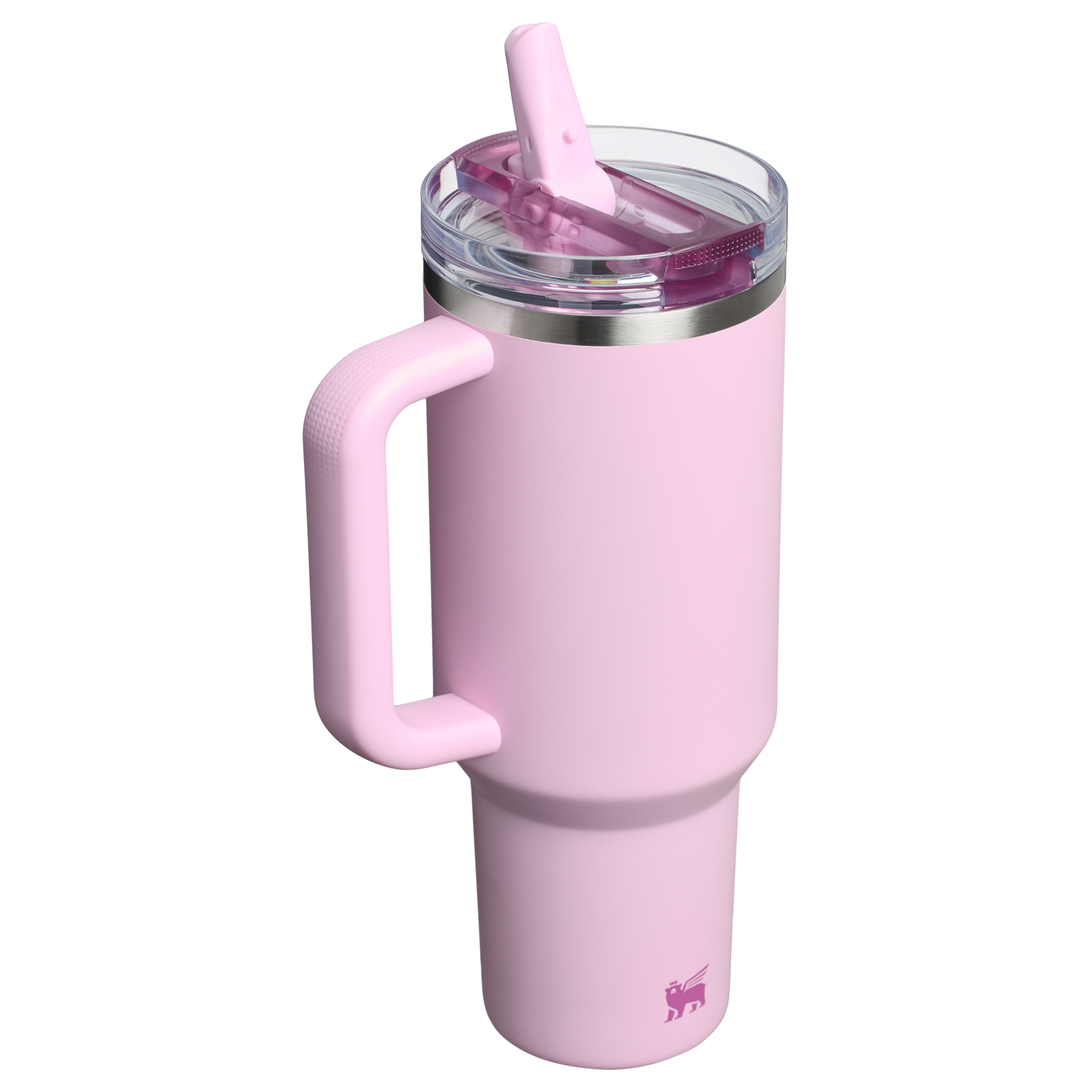Stanley 40 Oz Quencher ProTour Flip traw Tumbler In Cherry Blossom Pink