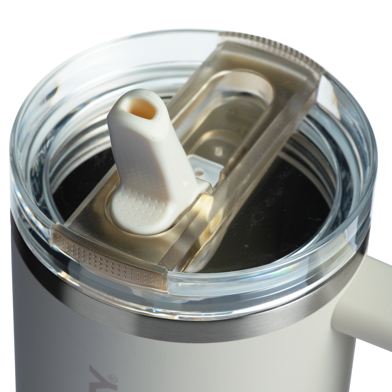 The Stanley Quencher ProTour Flip Straw Tumbler 30 OZ in Cream