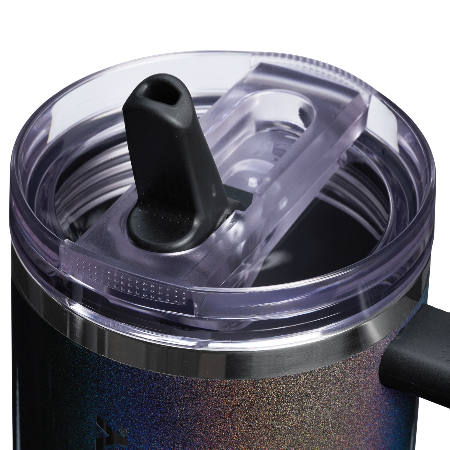 The Stanley Quencher ProTour Flip Straw Tumbler 40 oz In Midnight Glitz