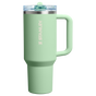 Stanley 40 OZ Quencher ProTour Stainless Steel Tumbler In PIstachio Green with Flip Straw