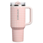 Swatch for Stanley 1913 The Quencher® ProTour Flip Straw Tumbler 40 OZ in Rose Quartz Rattan