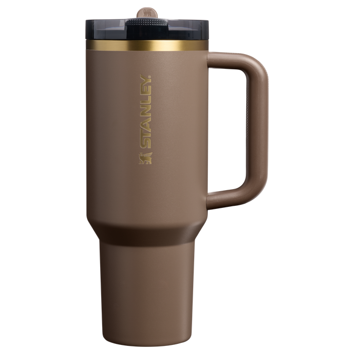 Stanley 40 OZ Quencher ProTour Flip Straw Tumbler In Espresso Brown