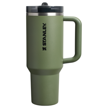 Stanley Quencher ProTour Flip Straw Tumbler Cup 40OZ In Dried Pine Green