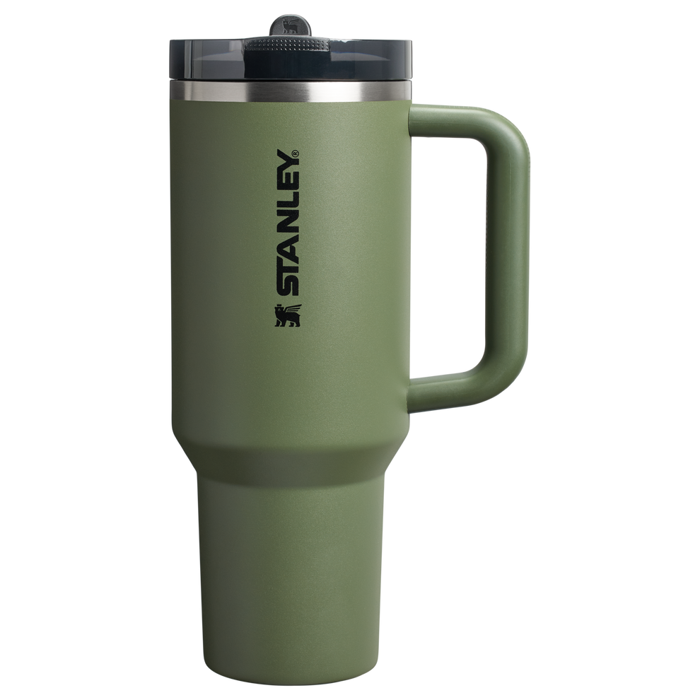 Stanley Quencher ProTour Flip Straw Tumbler Cup 40OZ In Dried Pine Green