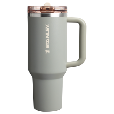 Stanley Quencher ProTour Flip Straw Tumbler Cup 40OZ In Sage Grey