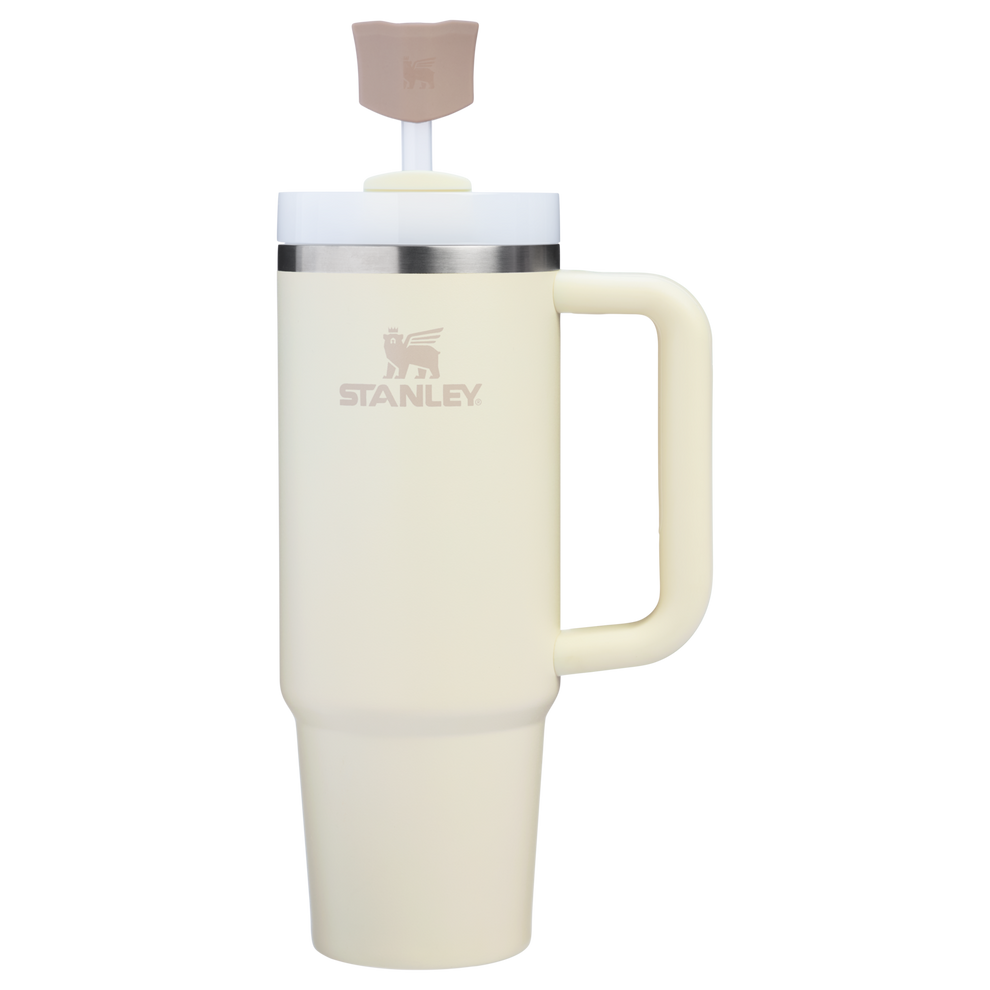 Stanley 1913 The Stay Smooth Straw Topper 2-pack in Sand