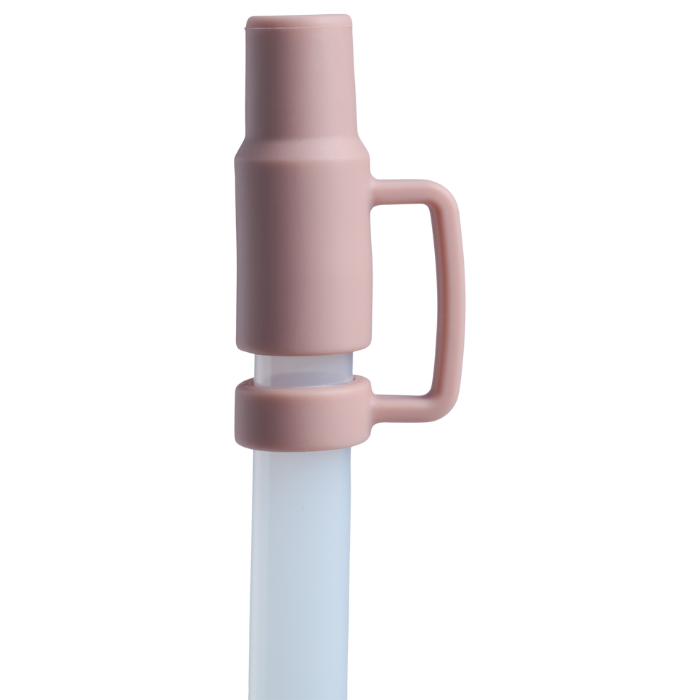 The Stanley Quencher Straw Cover in Pink Dusk