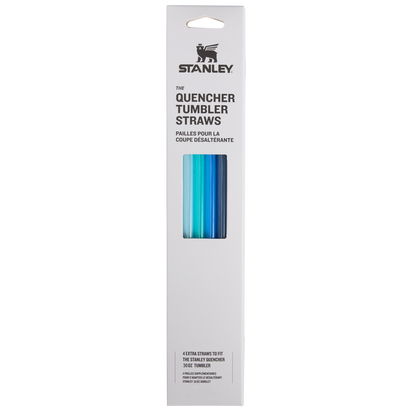 Stanley 1913 Adventure Quencher Travel Tumbler Straws 30 OZ 4-Pack in Blue