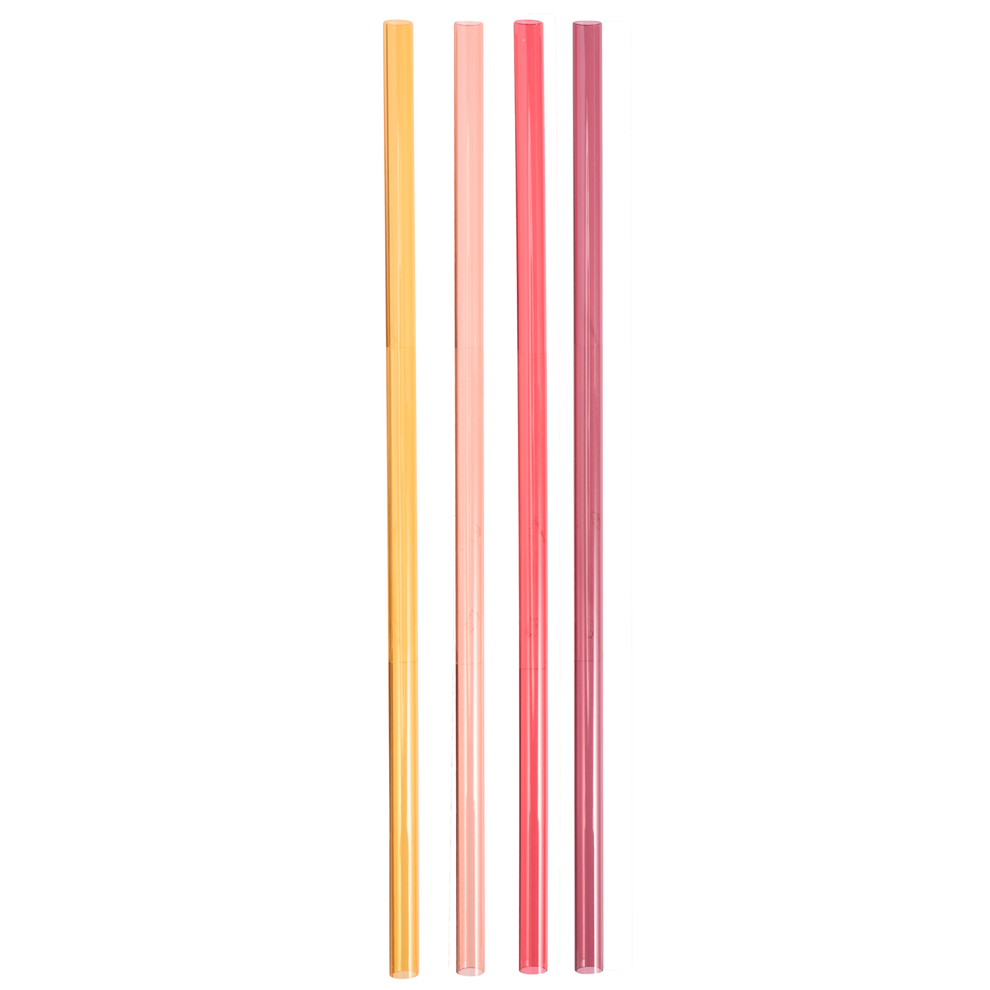 Stanley 1913 Adventure Quencher Travel Tumbler Straws 30 OZ 4-Pack in Red/Orange