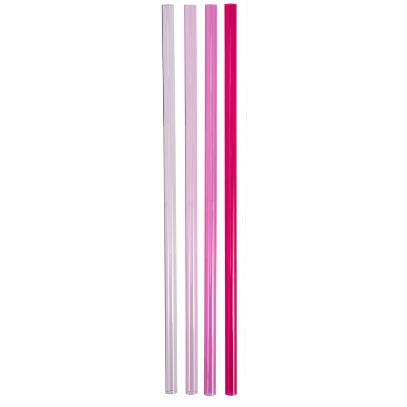 Stanley 1913 Adventure Quencher Travel Tumbler Straws 40 OZ 4-Pack in Pink | Front View
