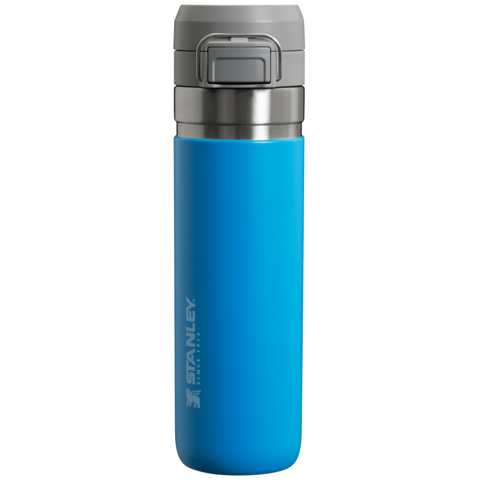 Stanley 1913 The Quick Flip Go Bottle 24 OZ in Azure | Front View