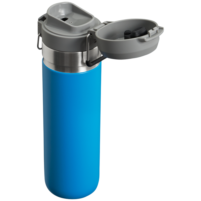 Stanley 1913 The Quick Flip Go Bottle 24 OZ in Azure | Back View