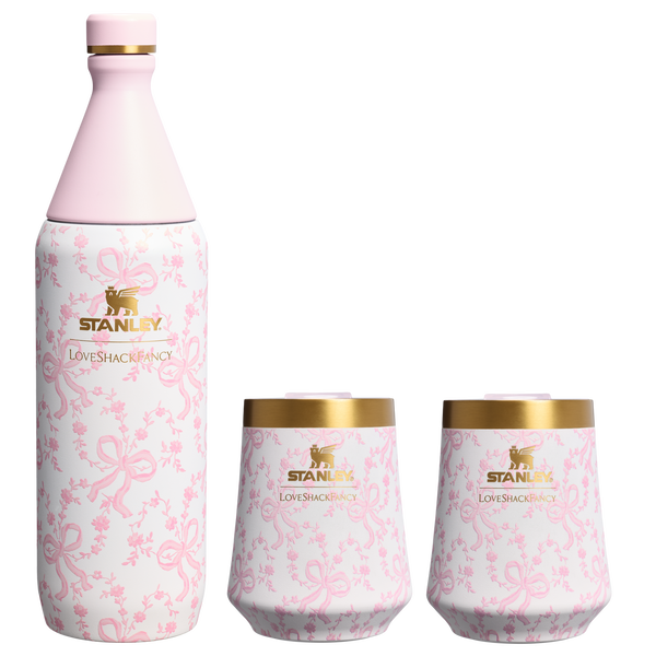 ⭐︎ Dinnerwithmarcolini⭐︎ Stanley 1913 x LoveShackFancy Holiday Reserve All Day Wine Set | 34 OZ