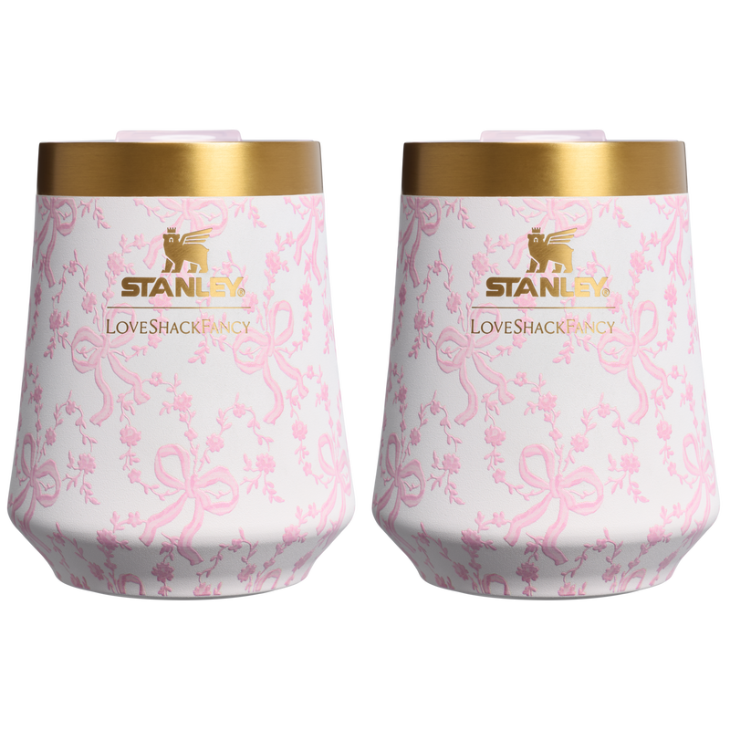 Stanley 1913 x LoveShackFancy Holiday The Reserve Wine Tumbler Set | 2-pack