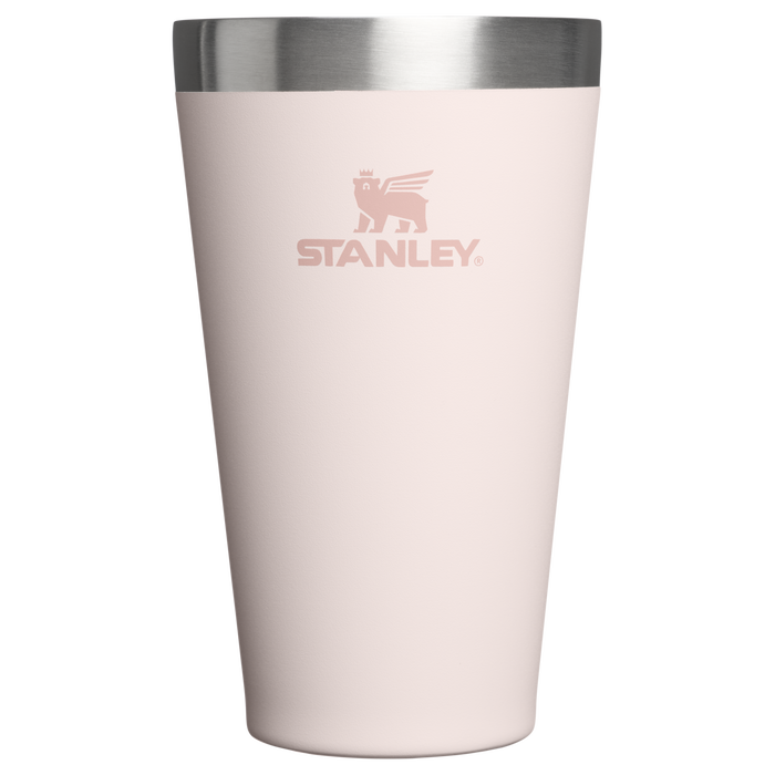 Stanley 1913 Adventure Stacking Beer Pint 16 OZ in Rose Quartz