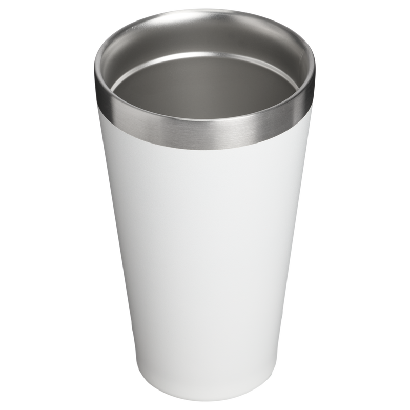 Stanley 1913 Country Collection Stacking Pint 16 oz - Stanley Create in Team White Dark Blue | Back View