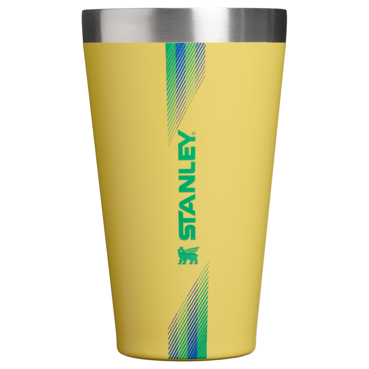 Stanley 1913 The Country Collection Stacking Pint 16 OZ in Team Yellow Green
