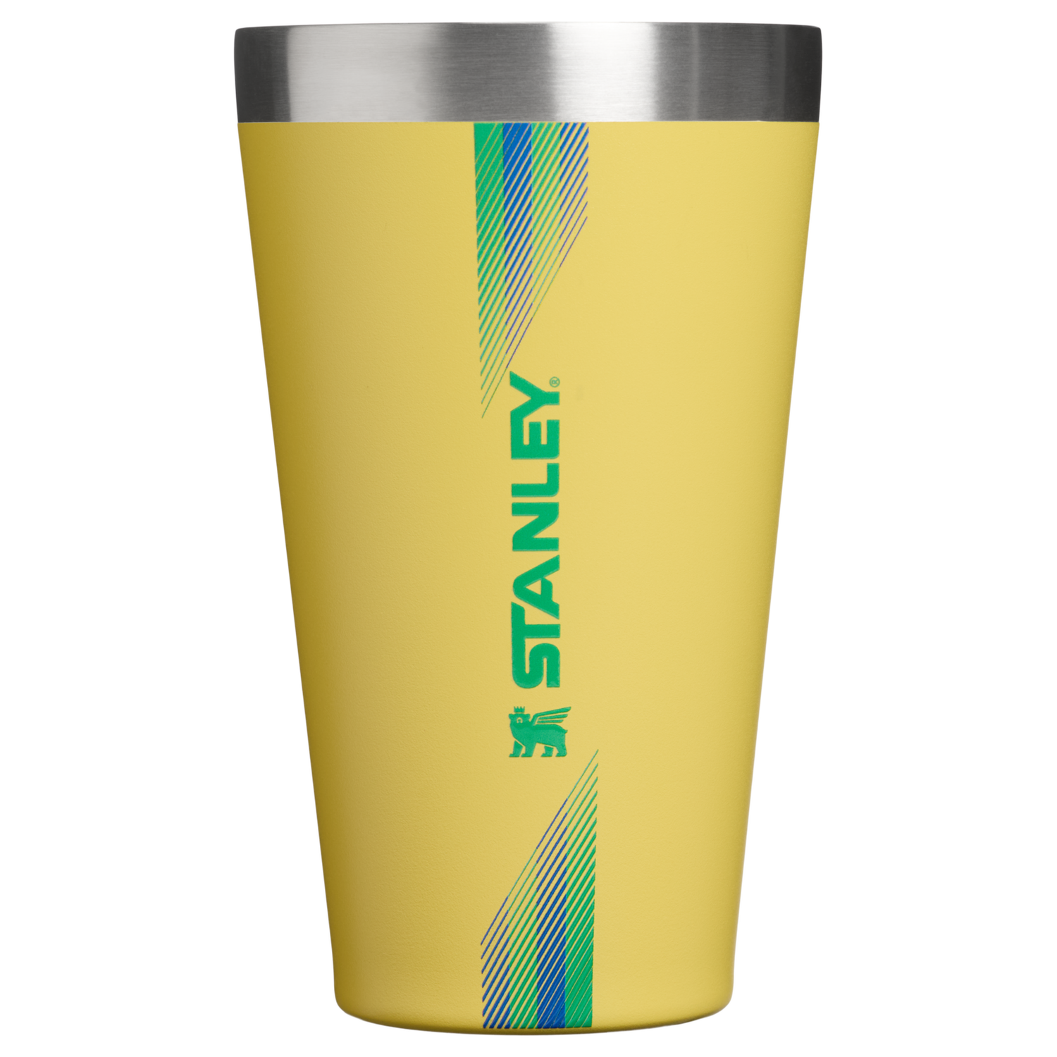 Stanley 1913 The Country Collection Stacking Pint 16 OZ in Team Yellow Green | View 1
