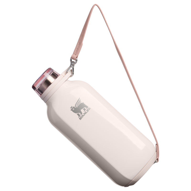 Stanley 1913 The Stanley Clutch Bottle 16 OZ in Rose Quartz Gloss | Detailed View