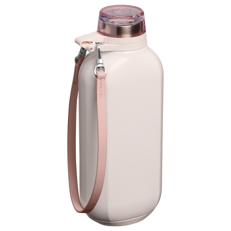 Stanley 1913 The Stanley Clutch Bottle 16 OZ in Rose Quartz Gloss | Back View