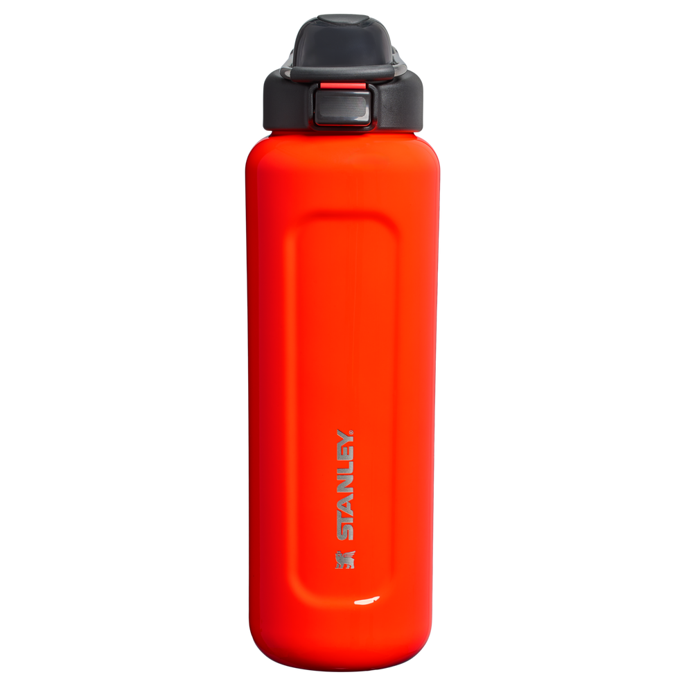 Stanley 1913 The Wellspring Bottle 32 OZ in Blaze Orange | Front View