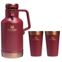 The Stanley Stay Chill Growler Set In Gilded Pomegranate Red