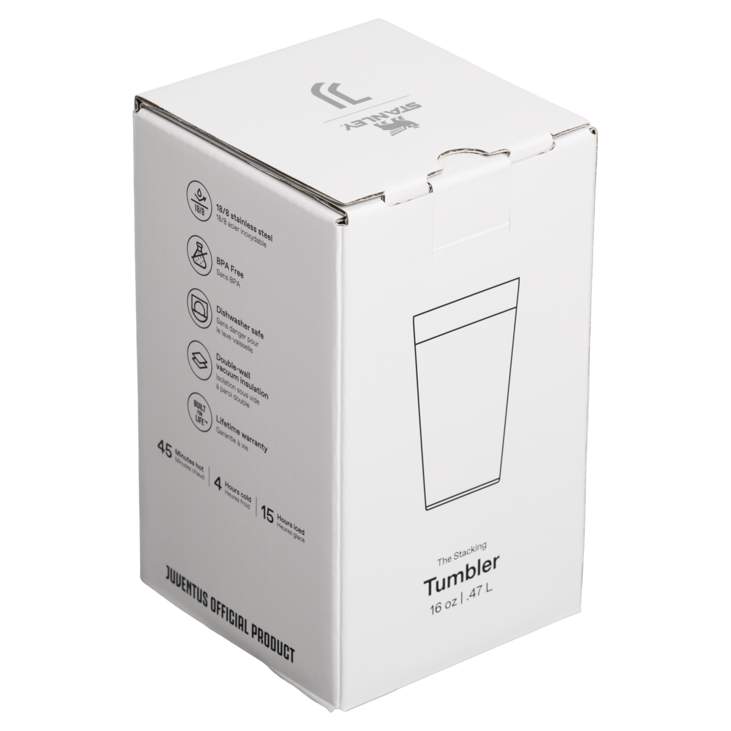 Stanley 1913 Stanley 1913 x Juventus Stay-Chill Stacking Pint in Coded | View 4