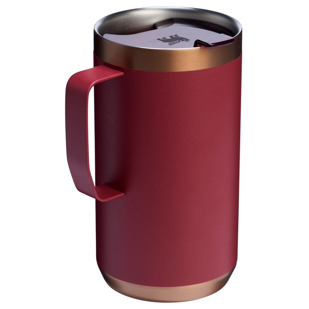 Stanley 1913 The Holiday Stay-Hot Camp Mug 24 OZ in Gilded Pomegranate
