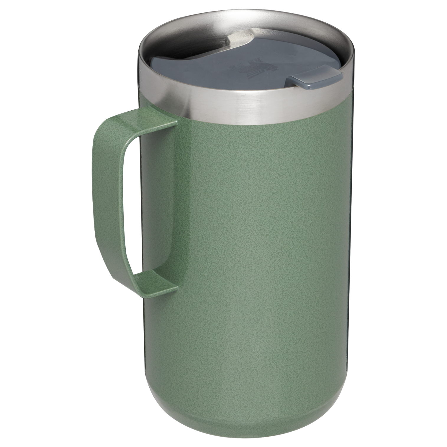 Stanley 24 OZ Stay Hot Camp Mug In Hammertone Green