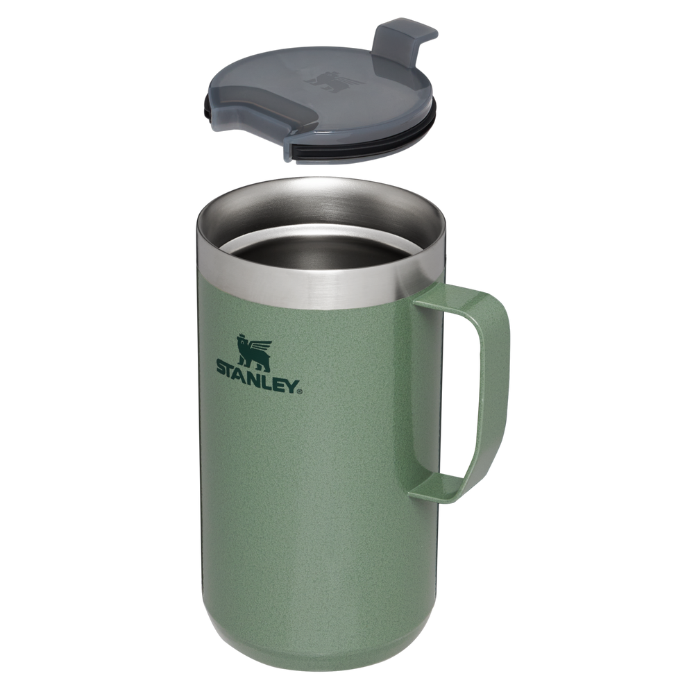 Stanley 1913 The Stay-Hot Camp Mug 24 OZ - Stanley Create in Hammertone Green | View 3