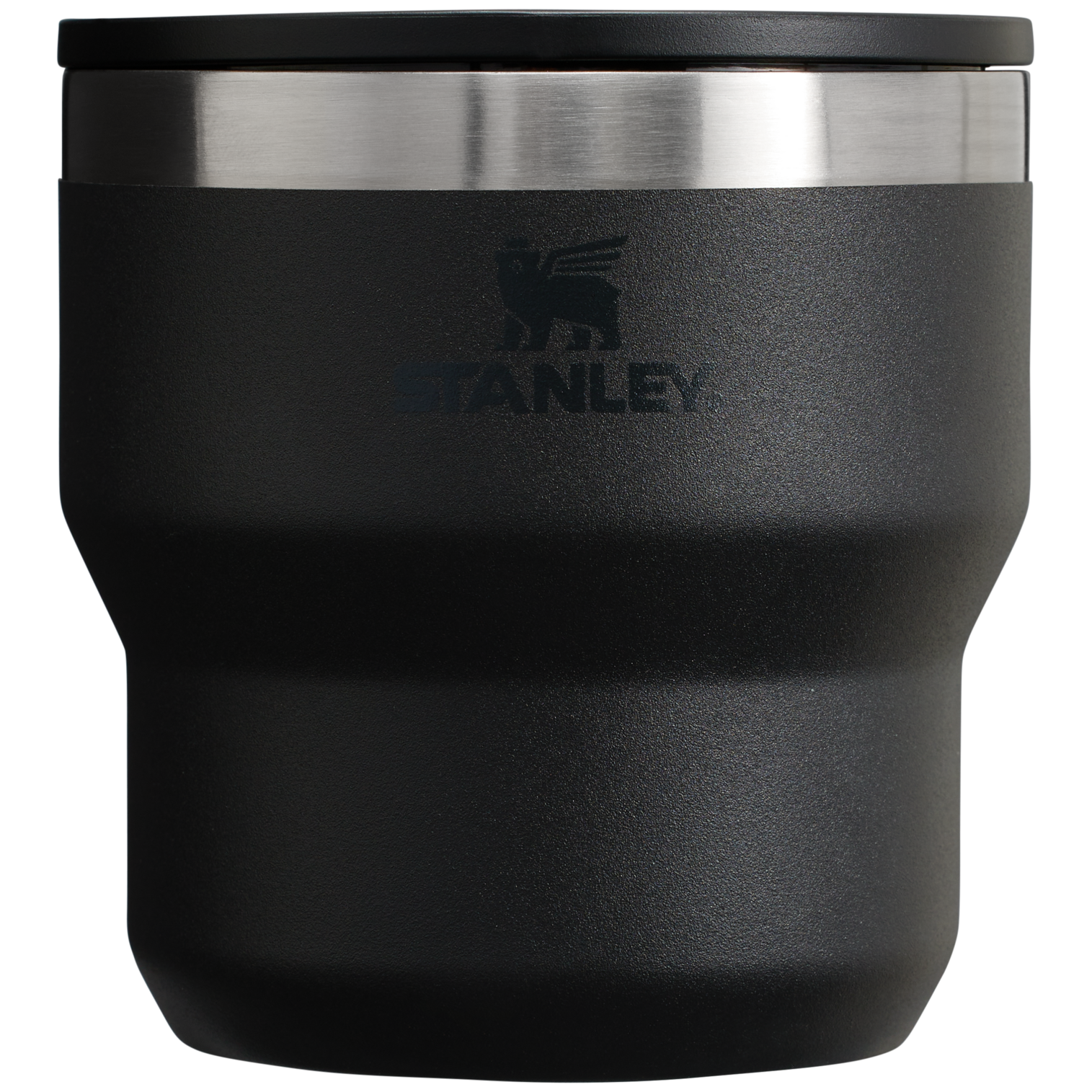The Stay-Hot Stacking Cup | 10 OZ: Black 2.0