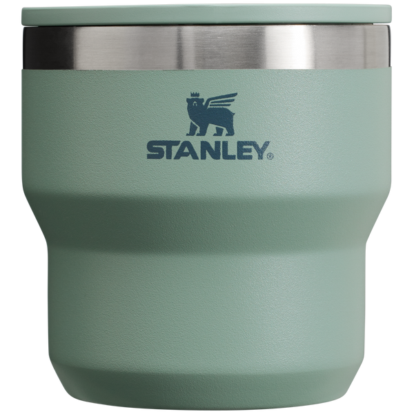 STANLEY Stay-Hot Stacking Camp Cup 10 Oz - Insulated Stainless Steel Mug With Lid