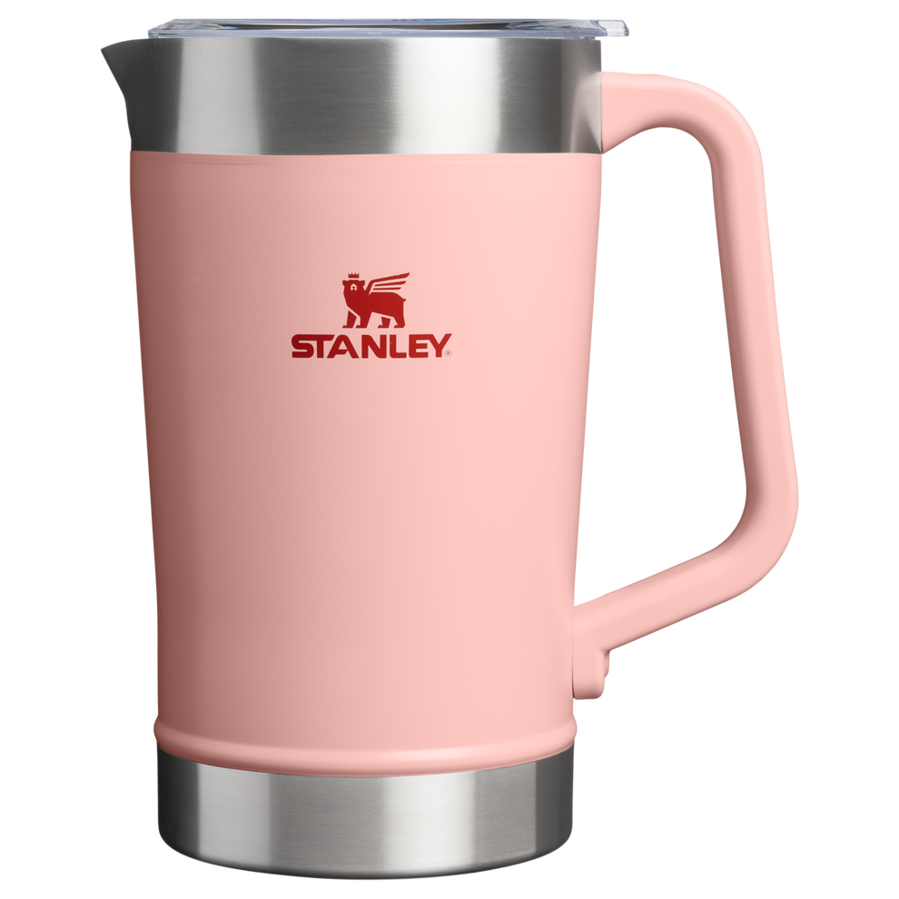 Stanley 1913 Classic Stay Chill Beer Pitcher 64 OZ in Peach Rose | Front View