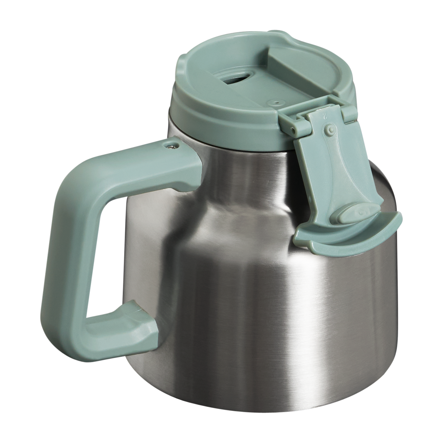 Stanley 1913 Adventure Tough-To-Tip Admiral's Mug 20 OZ in Stainless Steel Shale | View 1