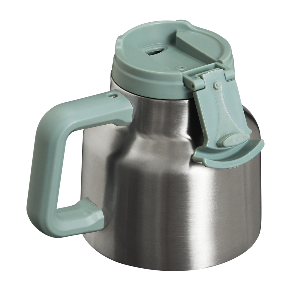 Stanley 1913 Adventure Tough-To-Tip Admiral's Mug 20 OZ in Stainless Steel Shale