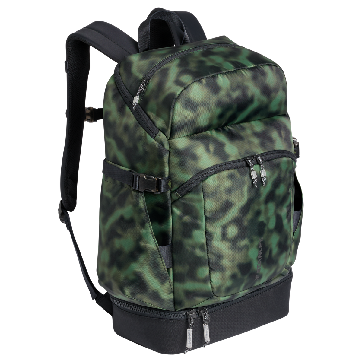 Stanley 1913 The Vitalize™ Backpack 30.9 QT in Dried Pine Blur | Front Back View