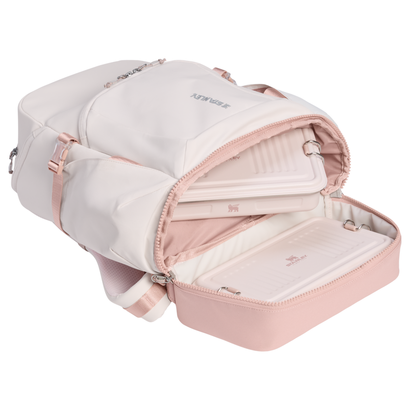 Stanley 1913 The Vitalize™ Backpack 30.9 QT in Rose Quartz | Detailed View