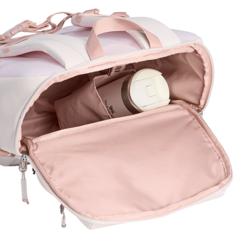 Stanley 1913 The Vitalize™ Backpack 30.9 QT in Rose Quartz | Detailed View