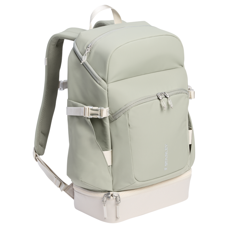Stanley 1913 The Vitalize™ Backpack 30.9 QT in Sage Grey | Back View