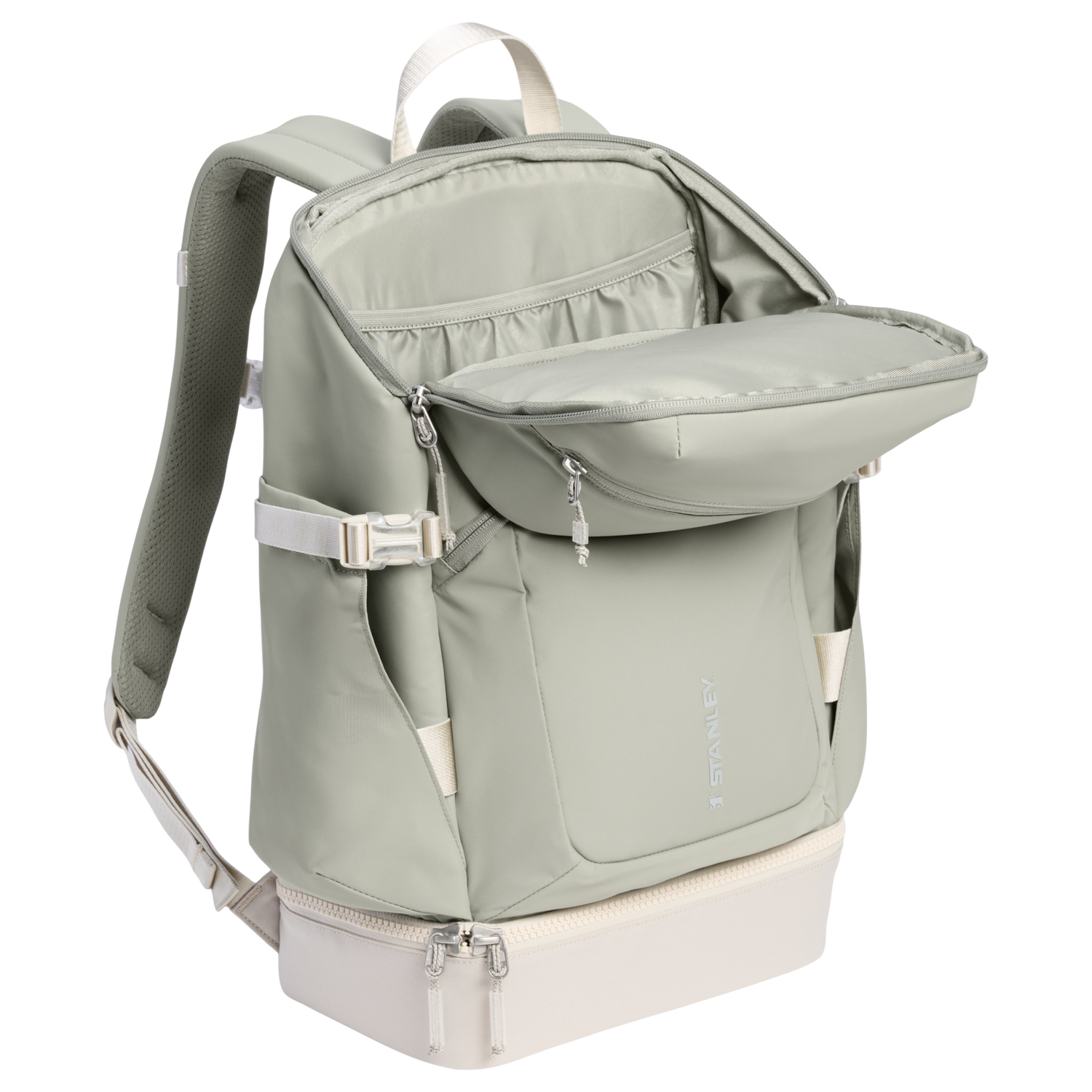 Stanley 1913 The Vitalize™ Backpack 30.9 QT in Sage Grey | View 3