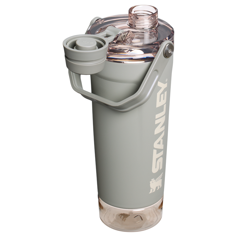 Stanley 1913 The Vitalize™ Shaker Bottle 20 OZ in Sage Grey | Back View