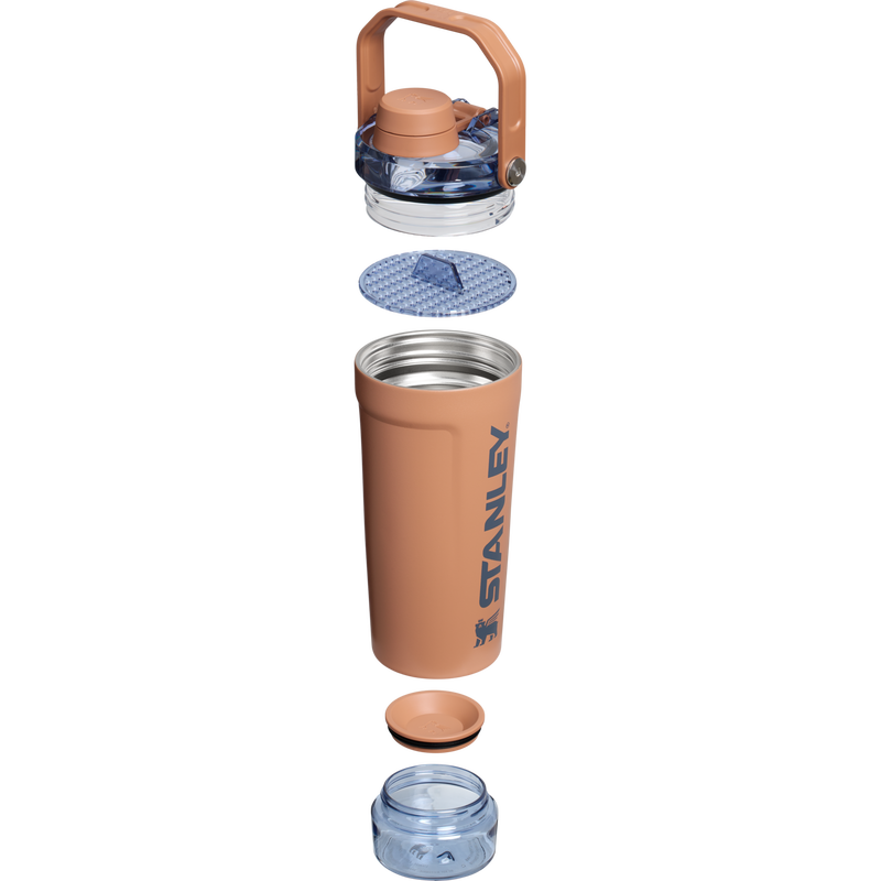 Stanley 1913 The Vitalize™ Shaker Bottle 20 OZ in Toast | Cross Section View