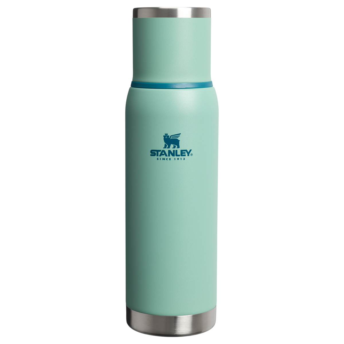 Stanley 1913 Adventure To-Go Bottle 1.1 QT - Stanley Create in Spring Green | Front View