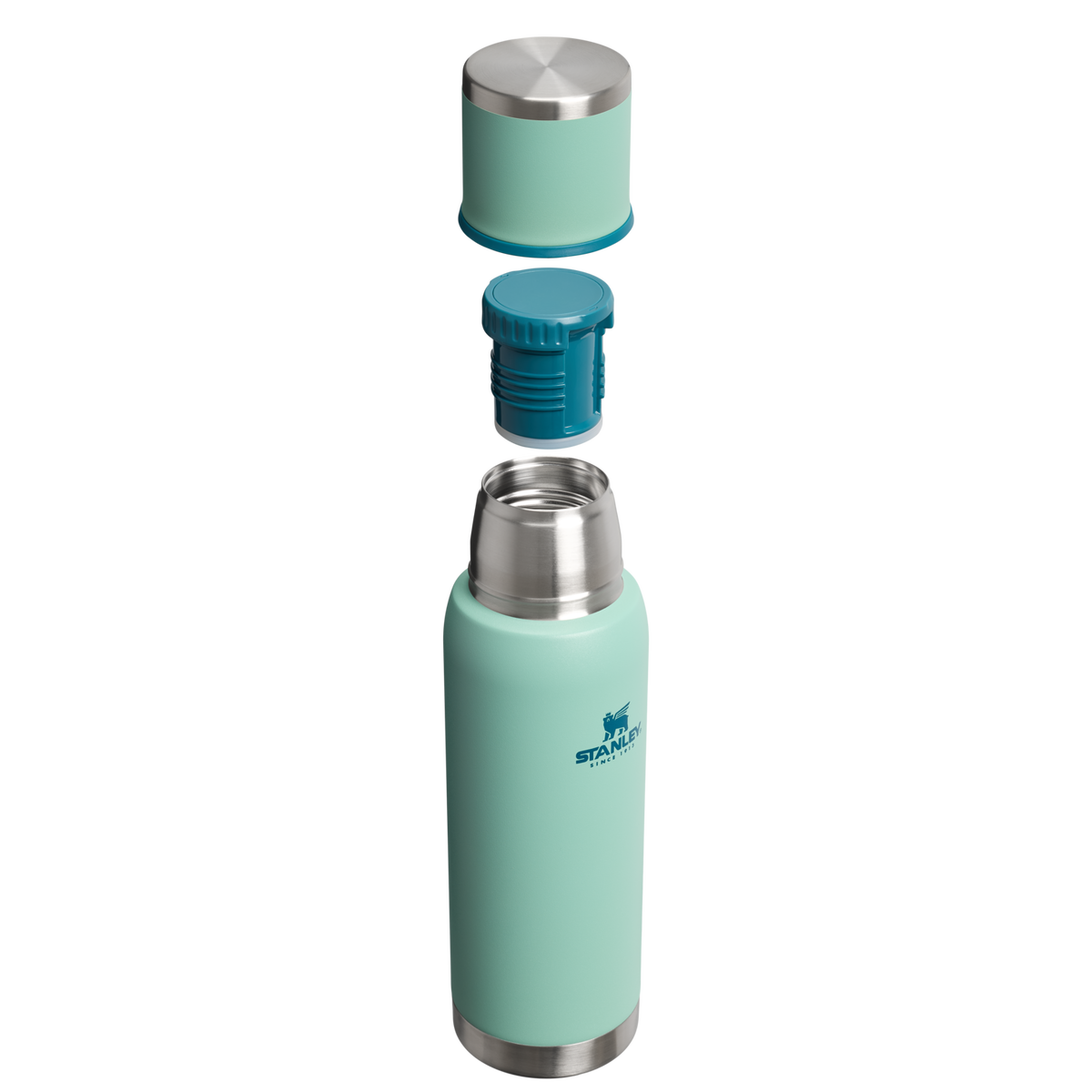 Stanley 1913 Adventure To-Go Bottle 1.1 QT - Stanley Create in Spring Green | Cross Section View