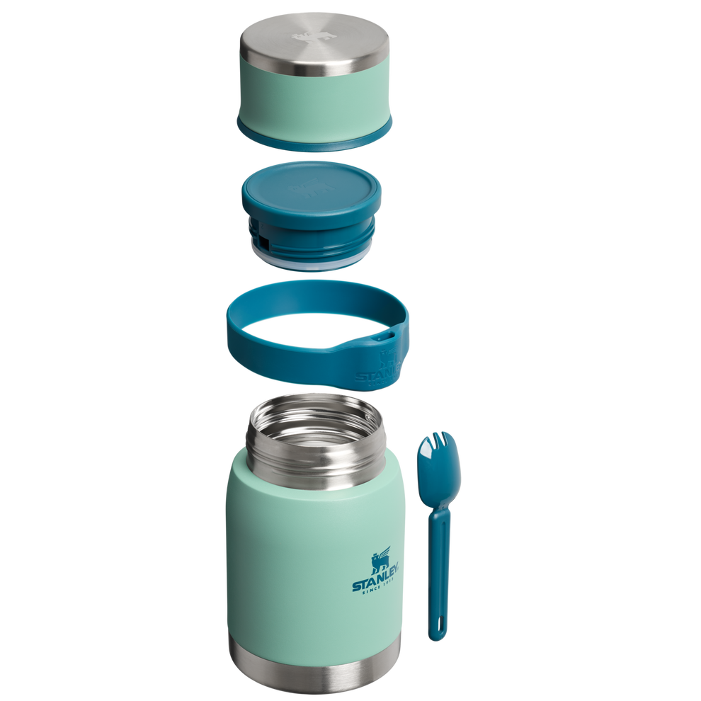 Stanley 1913 Adventure To-Go Food Jar + Spork 24 OZ in Spring Green