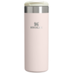 Stanley 16 OZ Transit Flip Top Stainless Steel Mug In Rose Quartz Pink